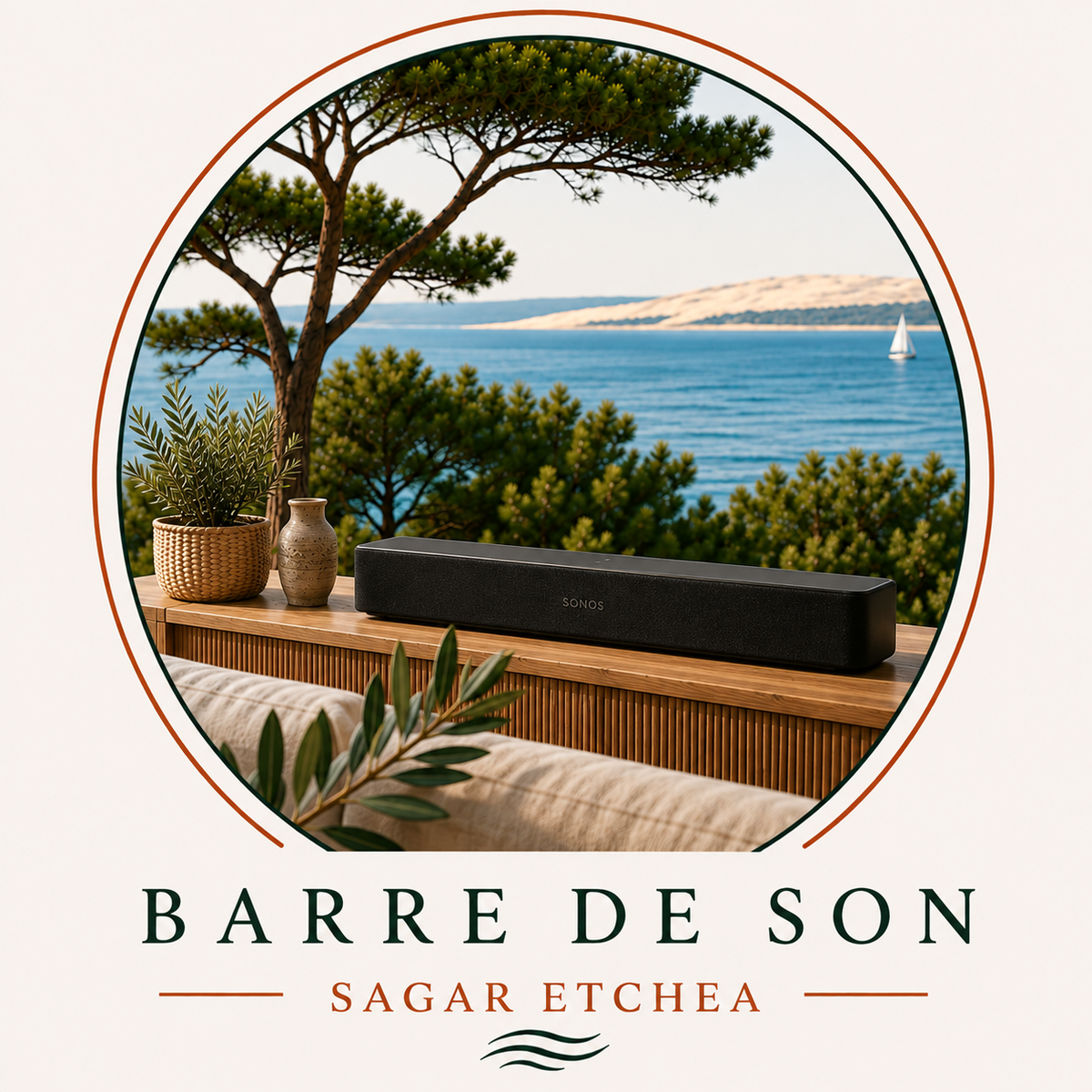 Barre de son — équipement Villa Sagaretchea