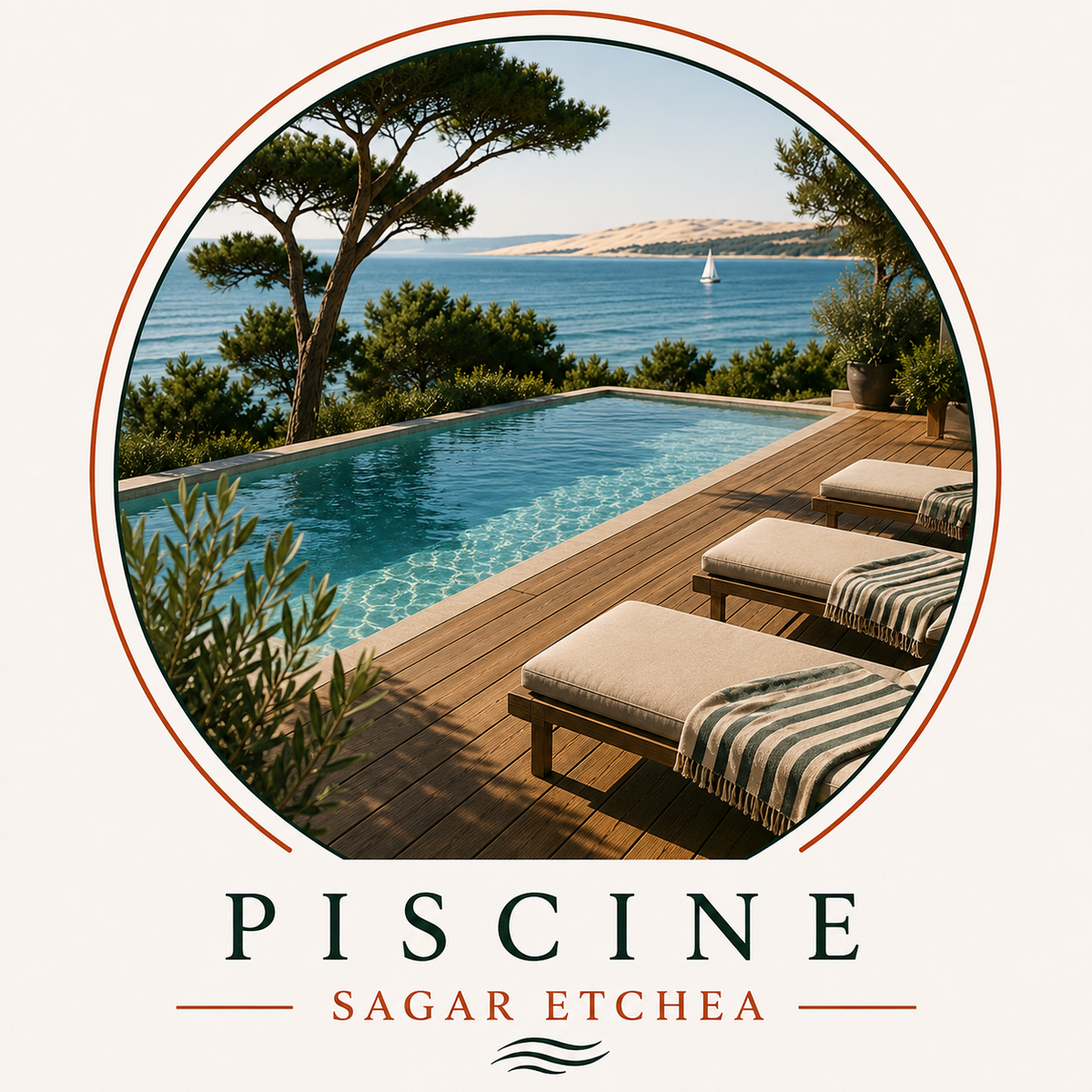 Piscine — équipement Villa Sagaretchea